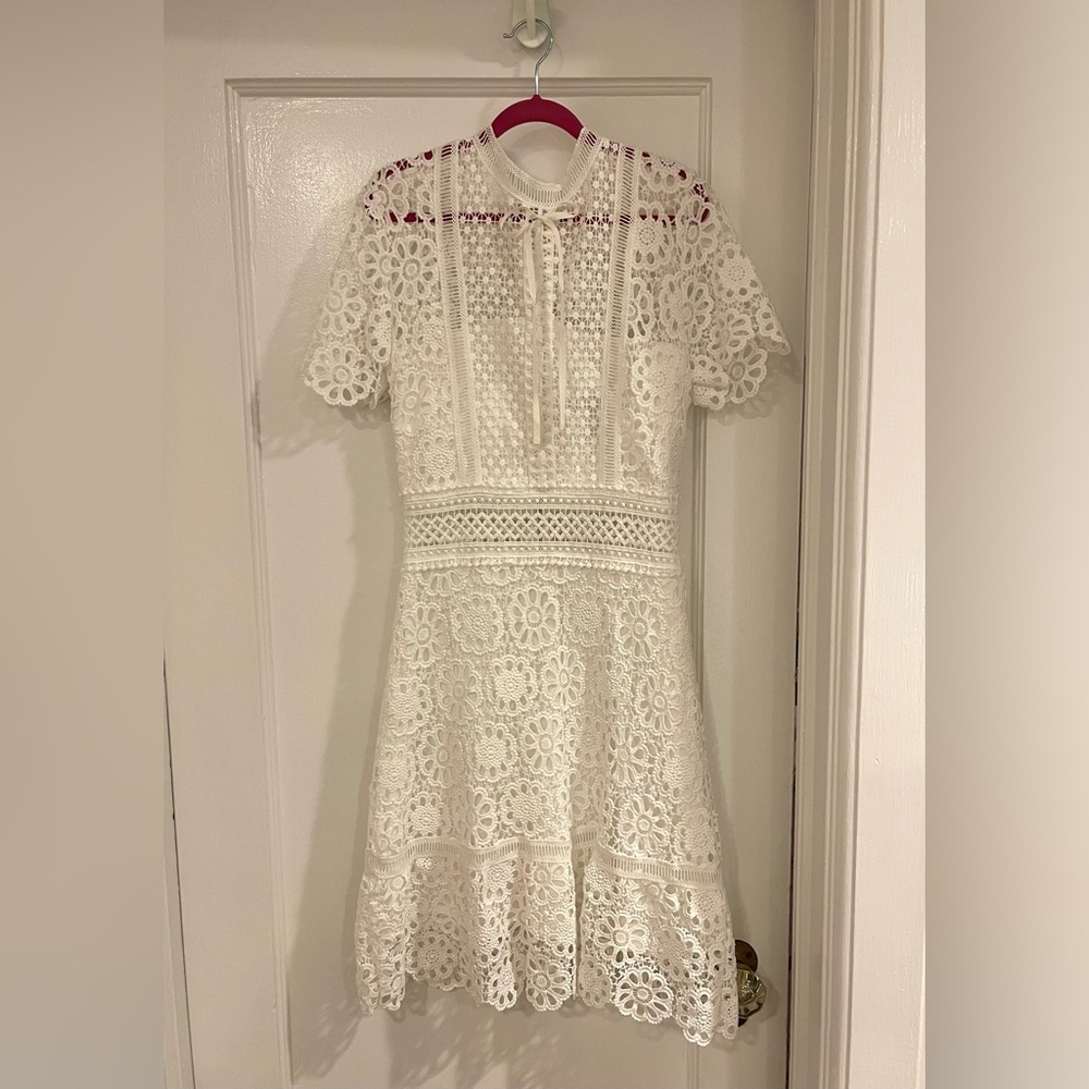 Aqua Lace Dress